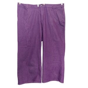Purple Woman Within Pants